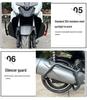 Zongshen Cyclone RT2 Front & Rear Anti-Fall Bars and Tail Rack for Scooter Collision Protection