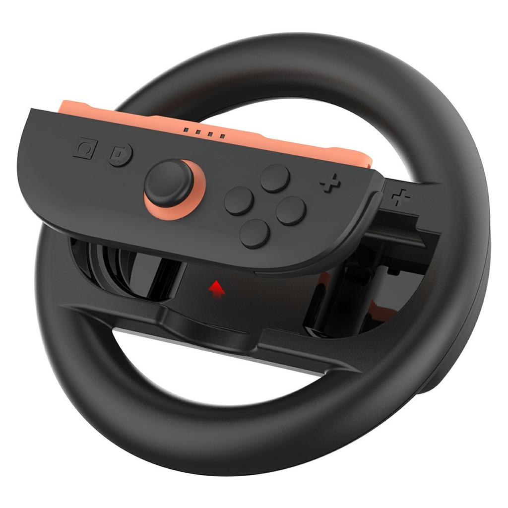 DOBE TNS-3196 For Nintendo Switch 2 Racing Wheel Controller Left and Right Joy-Con Steering Wheel Grip Holder