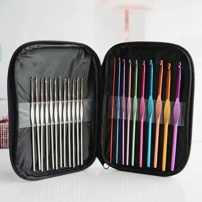 22 Stück/Set Häkeln Stricken Handwerk Etui Häkeln Ein Set Webwerkzeuge Nähwerkzeug Geeignet Haushalt Persönlich Kleidung Nähzubehör