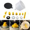 Brand New With Valve Switch High Quality No-Spill Coolant Funnel Kit