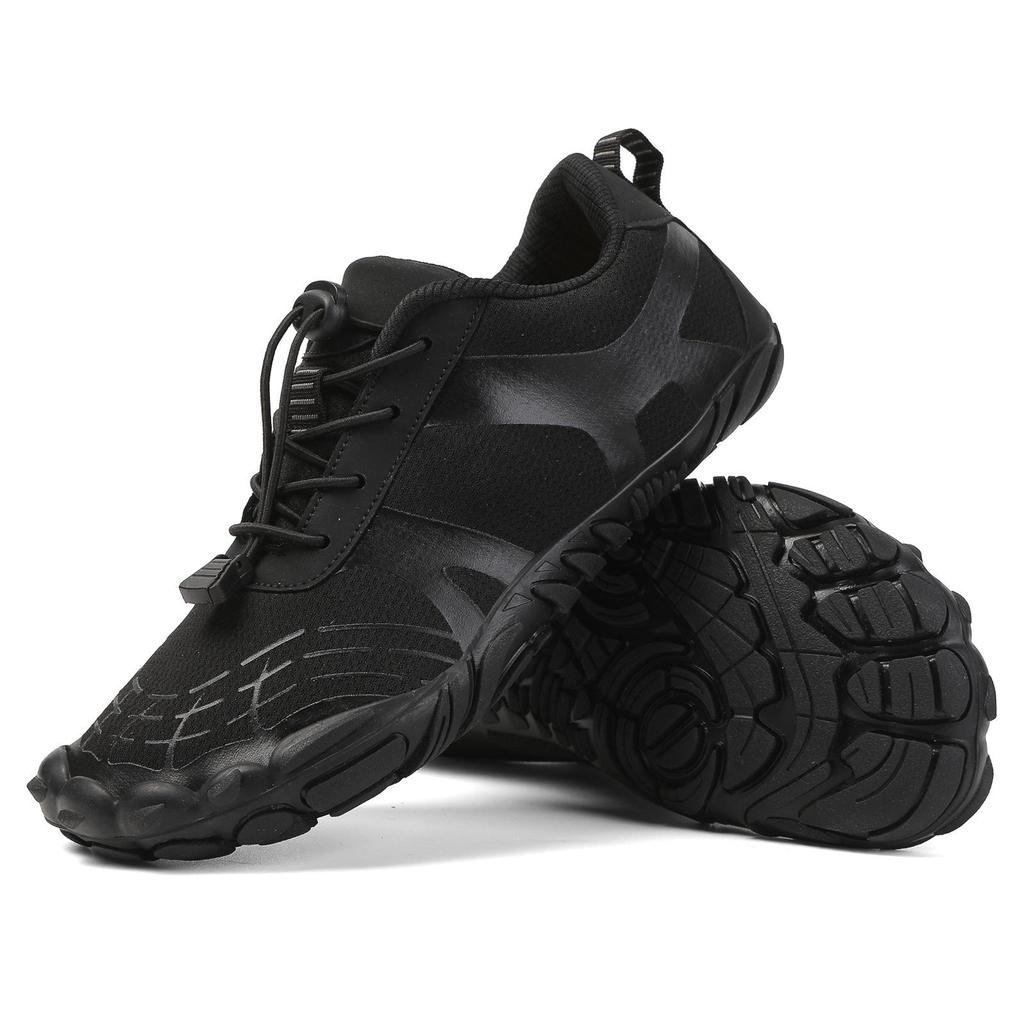 Men's Breathable Five-Finger Hiking Shoes: Thickened Off-Road Climbing and Wading Stream Shoes for Cross-Border Outdoor Adventures.