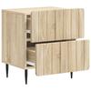 Nightstand Sonoma Oak 43 x 34.5 x 49.5 cm Particleboard