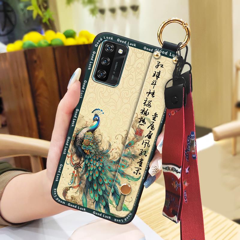 Stoßfeste Schutzhülle für Blackview A100 für Mama Armband ältere Dame Ständer Schmutzabweisende Handyhalterung