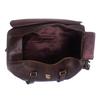 Full Grain Leather Weekender Bag: Carry-on Duffle, Custom Monogram