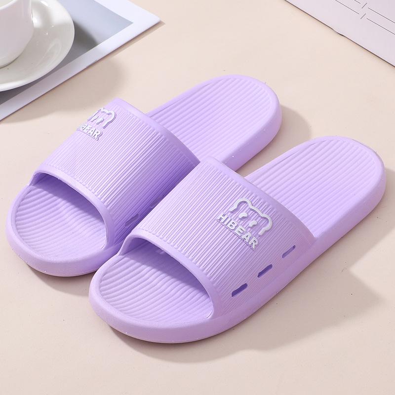 Ciabatte estive semplici da donna, pantofole morbide da casa da uomo, sandali antiscivolo da bagno per coppia, scarpe comode da esterno per la spiaggia per adulti