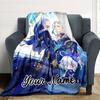 Customizable Genshin Impact8 Throw Blanket – Personalized Name, All-Season Cozy Snug Blanket, Machine Washable, Personalized Blanket