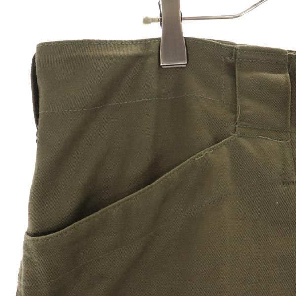 Austrian Army military cargo pants Khaki Button fly Big size Men's Used