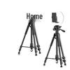 Camera Tripod: Mirrorless & Phone Stand with Fill Light and Stabilizer for Live Streaming, Selfies, and Outdoor Videos