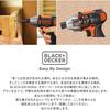Impact Driver ISD72 BLACK+DECKER 7.2V