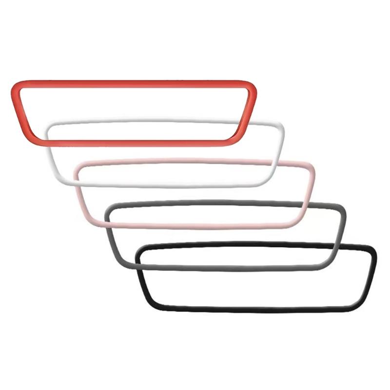 Rückspiegelrahmen Auto Schutzhülle Weiche Silikonkante Kratzfest Einfach Aufsteckbar