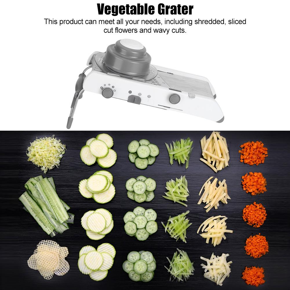 Multifunctional Manual Vegetable Cutter Stainless Steel Food Grater Slicing Kitchen Tool Accessories