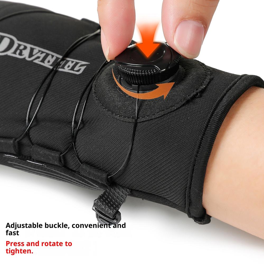 Winter Motorcycle Gloves Warm Waterproof Windproof Unisex with Touchscreen for Outdoor Riding Skiing Running Cycling Accessories