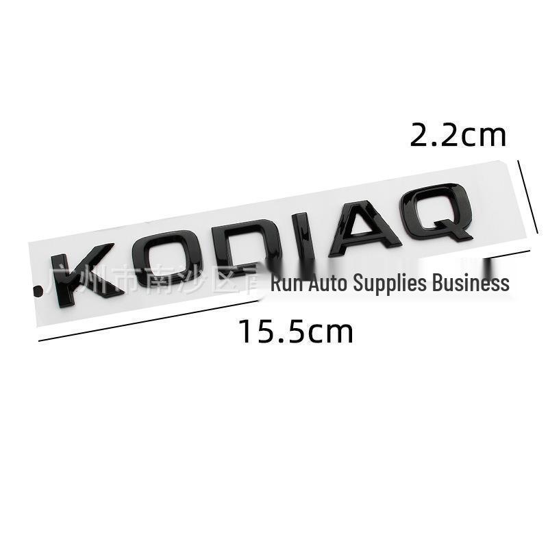 Compatible Skoda Trunk Letter Badges: RAPID, SUPERB, KAMIQ, KAROQ Emblems