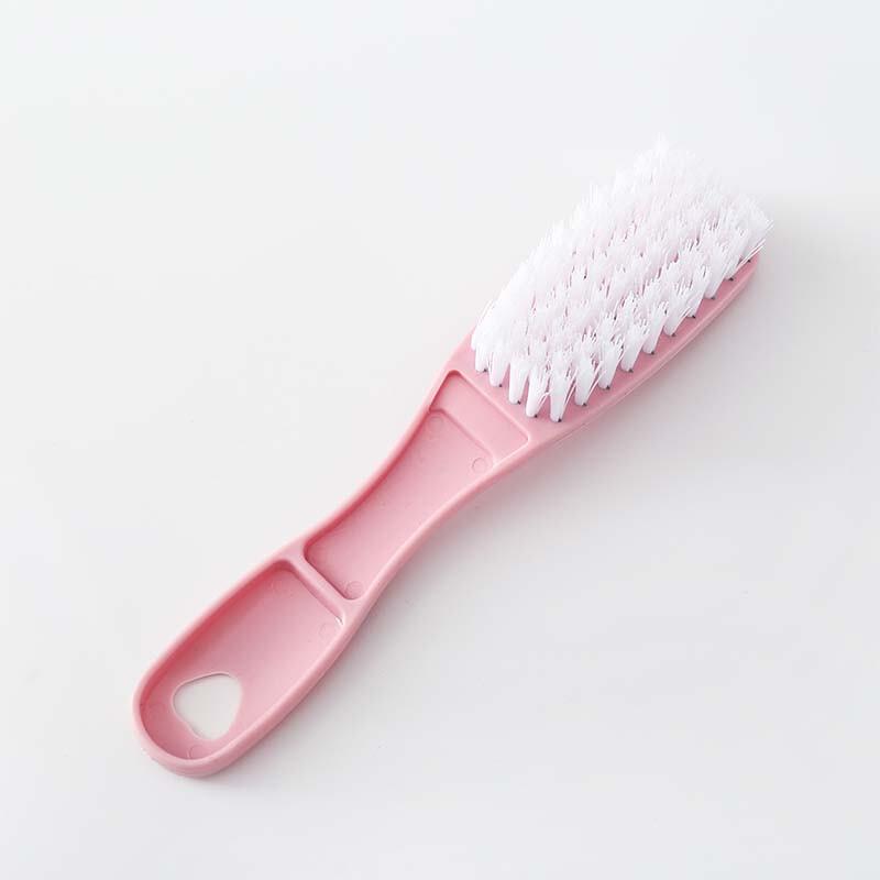 Multi-Purpose Soft Bristle Cleaning Brush розовый
