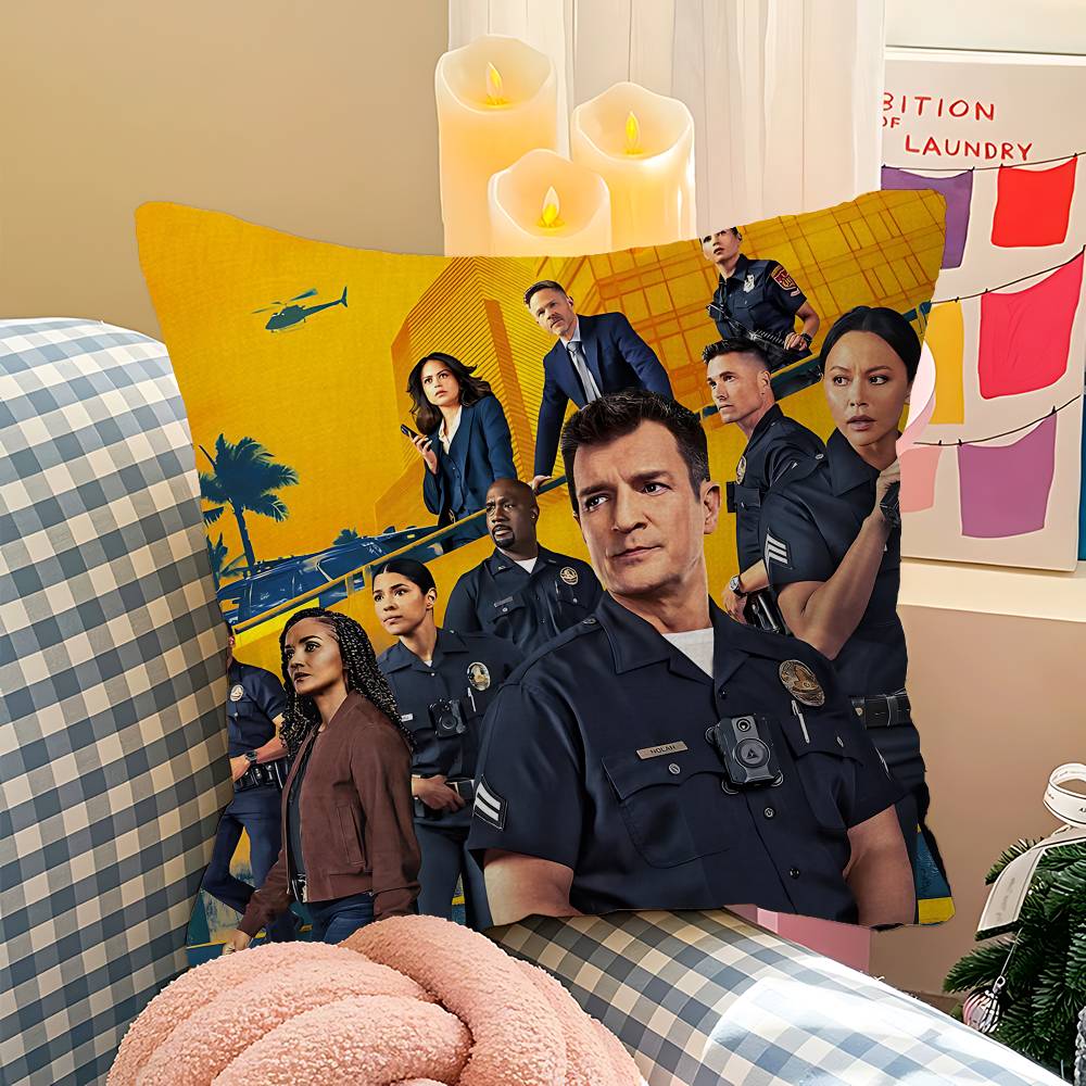 Crime Tv Seriesthe R-Rookie Personalized Pillow Cover Kids Bedroom Wild Party Decor Pillowcase Kid Birthday Shower Gift