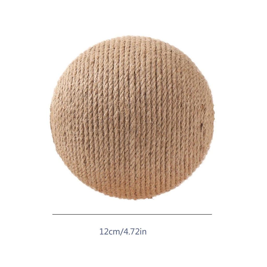 Cat Scratching Ball Toy Kitten Sisal Rope Ball Board Grinding Paws Toys Cats Scratcher Wear-resistant Pet Furniture Supplies