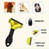 Pet Hair Remover Brush For Dogs Cats Puppy Grooming Comb Fur Removal Deshedding Tool Undercoat Rake Animal Grooming Supplies For Small Large