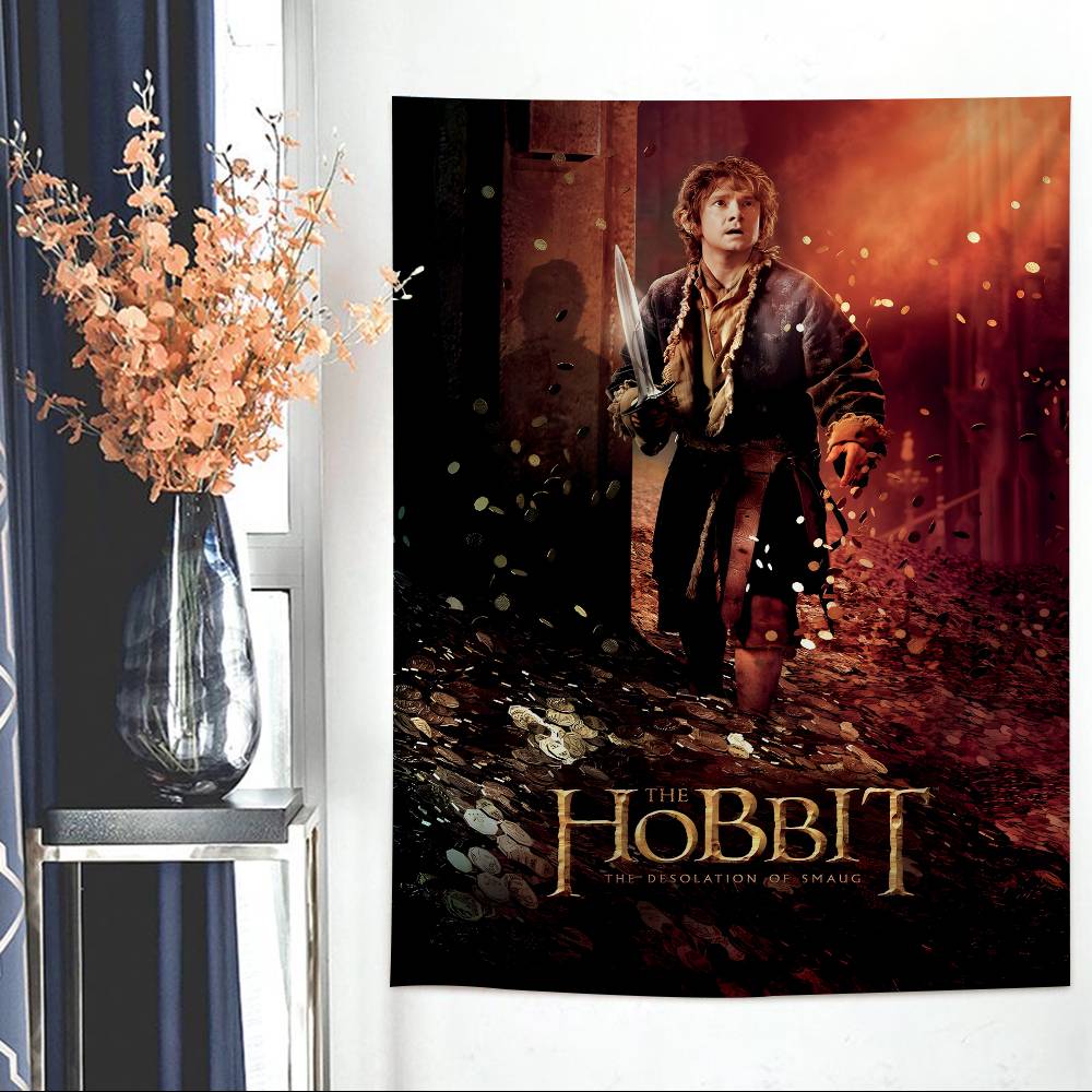 The Hobbit Part Printed Large Wall Tapestry Art Science Fiction Room Home Decor Decor Blanket