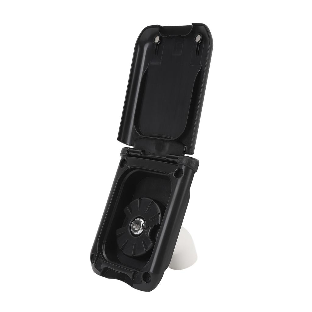 RV Gravity Fresh Water Fill Hatch Inlet Stainless Steel with Cover and Lock Square for Campers Boats Yachts