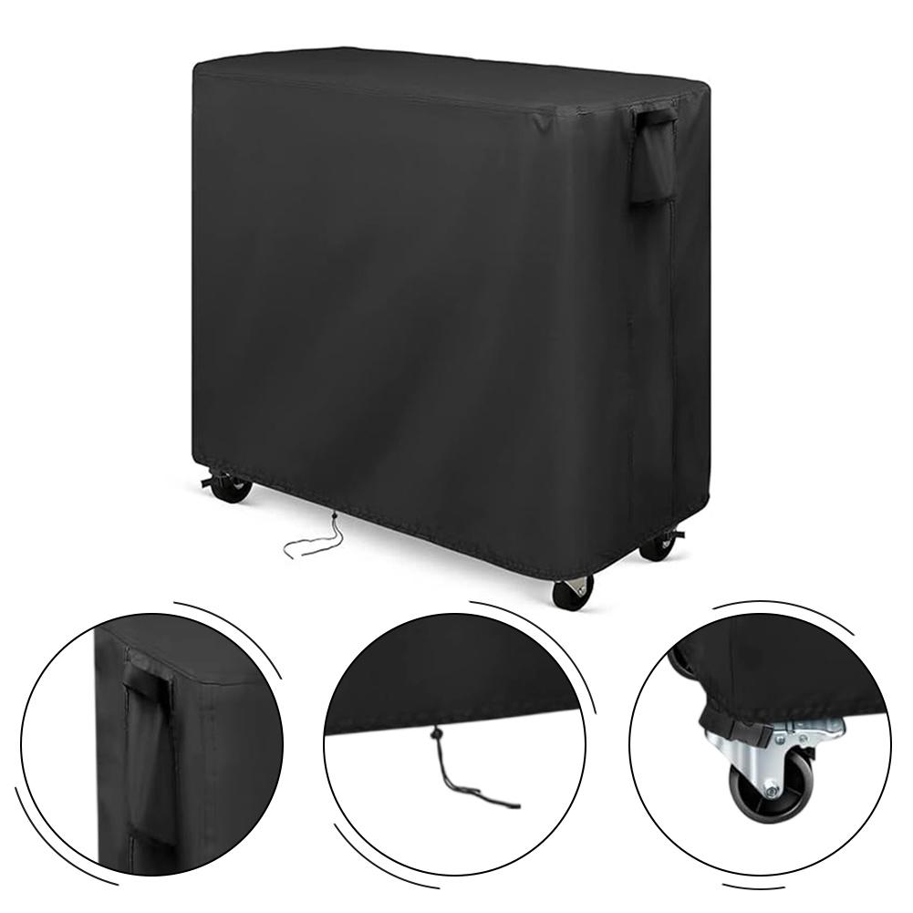 All-Weather Cover Outdoor Cart Cover 210D Oxford Fabric Air Vent Design Dust Protection Wind Resistant Camping Events