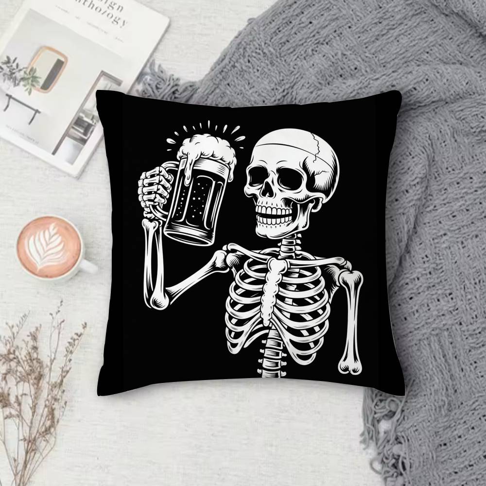 St Patricks Day Outfits Double-Sided Printed Square Pillow Cover Decorative Cushion Cover For Sofa Bedroom Bedside