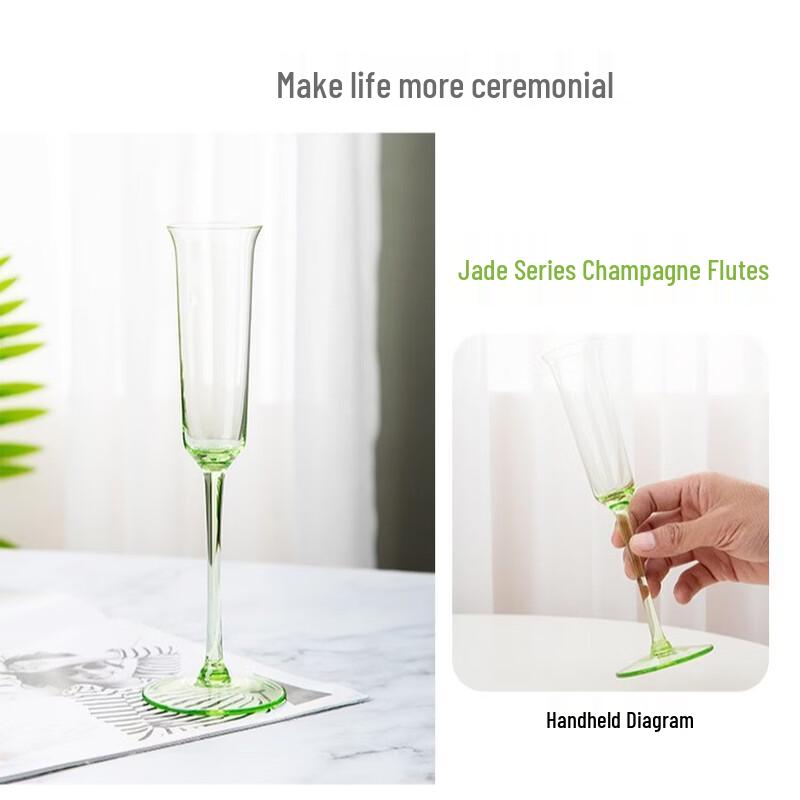 

Shangqi Cui Series Slender Glass Champagne Flute