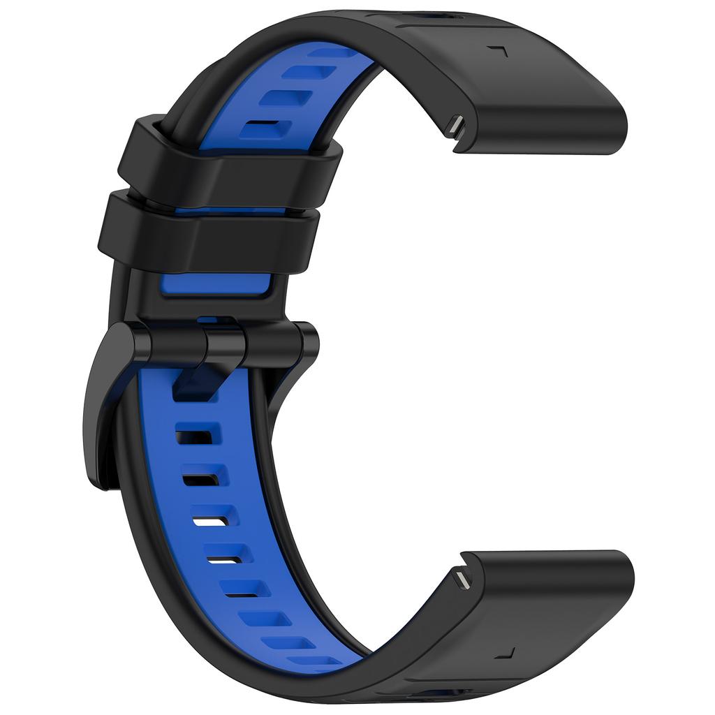 22/26mm Quick Fit Strap for Garmin Fenix 8 E Enduro 3 2 Two Tone Silicone for Garmin Fenix 8 7 7X 6X 5X 7 Pro Enduro 3 2 Strap