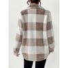 Elegant Directional Fluffy Winter Jacket