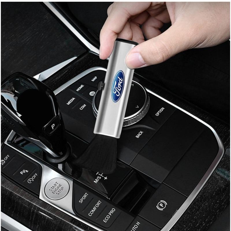 Car Interior Cleaning Tool Outlet Soft Brush Artifact Brush Goods For Ford Focus Mondeo MK1 MK2 MK4 MK3 Fiesta ST Kugo Transit Escape Fusion Explorer