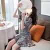 Summer floral dress New year's small design first love dress ins super fairy thin skirt