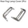 Auto Side Rear Tail Fog Lamp Cover Trim For Toyota Noah Voxy Car Black Fog Light Frame Abs Chrome Car Exterior Accessories