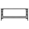 823315 vidaXL Table basse Sonoma gris 100x45x45 cm Bois d'ingénierie et fer