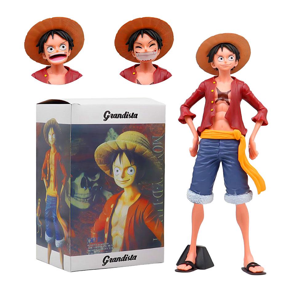 Anime ONE PIECE Figür Oyuncak 18cm Nika Monkey D Luffy Aksiyon Figürleri Bebekler Pvc Model Koleksiyonluk Heykel Oyuncak Hediye Stokta
