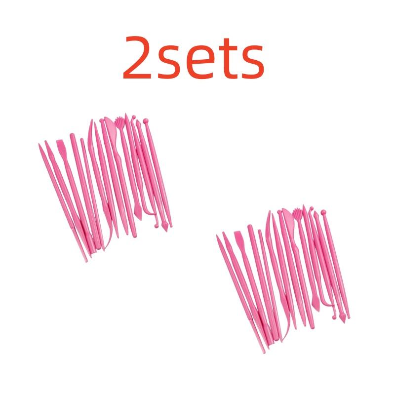 14 Teile/satz Kunststoff Ton Sculpting Set Wachs Carving Keramik Werkzeuge Carving Skulptur Shaper Polymer Modellierung Ton Werkzeuge