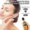 Silicone Soundproof Earplugs Noise Reduction Earplugs,Suitable for Sleep Snoring Sensitive People with Noise Gift Earplug line