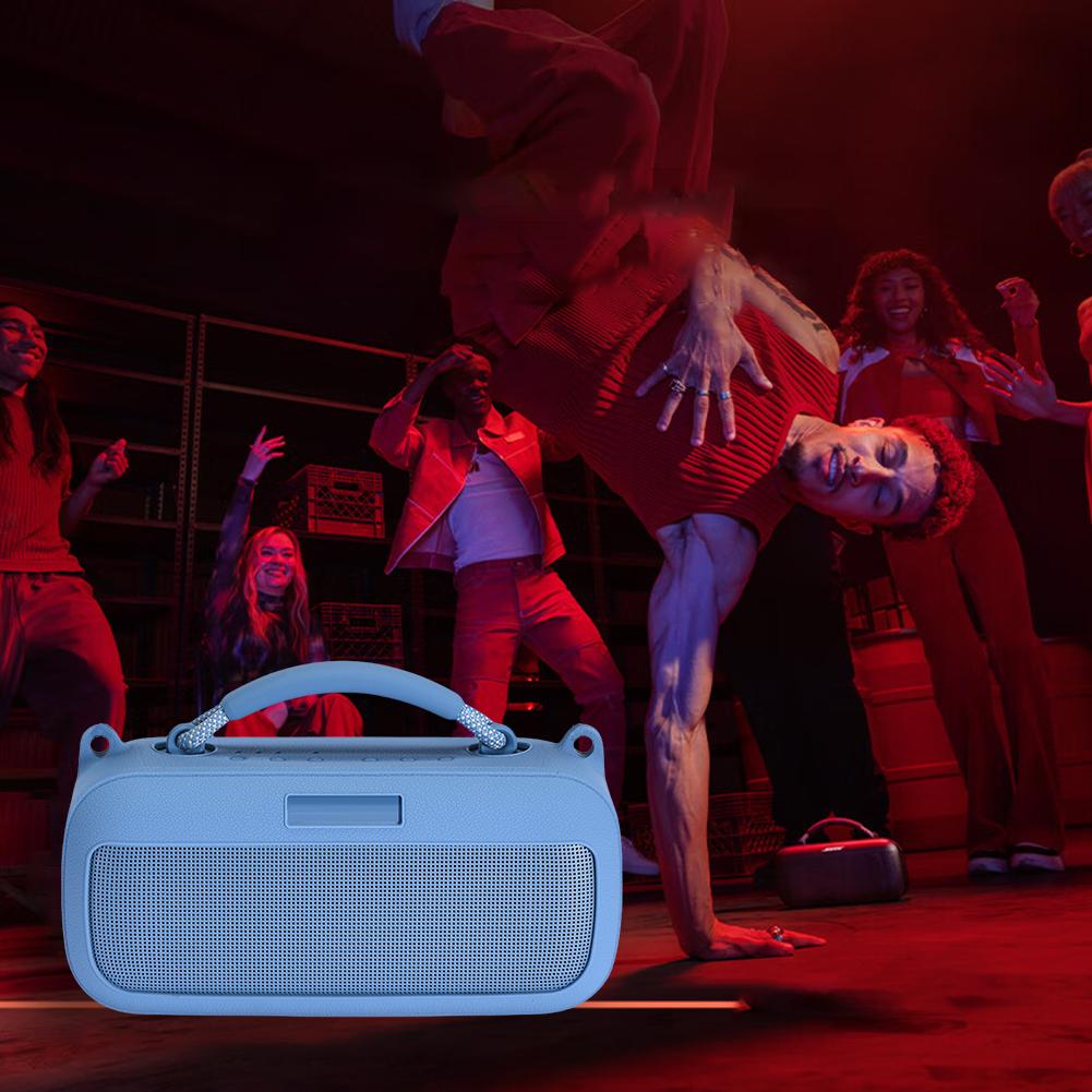 Silicone Cover Case Anti-Scratch Travel Carrying Case Protective Skin Speakers Pouch Bag for Bose SoundLink Max Portable Speaker