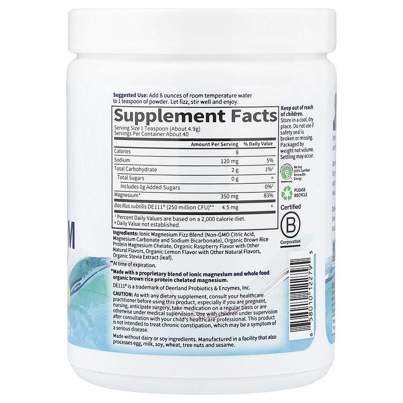 Dr. Formulated, Whole Food Magnesium, Raspberry Lemon, 7 oz (198.4 g)