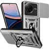 Armored Case for Xiaomi Poco F7 Pro, CamShield Slide, Silver