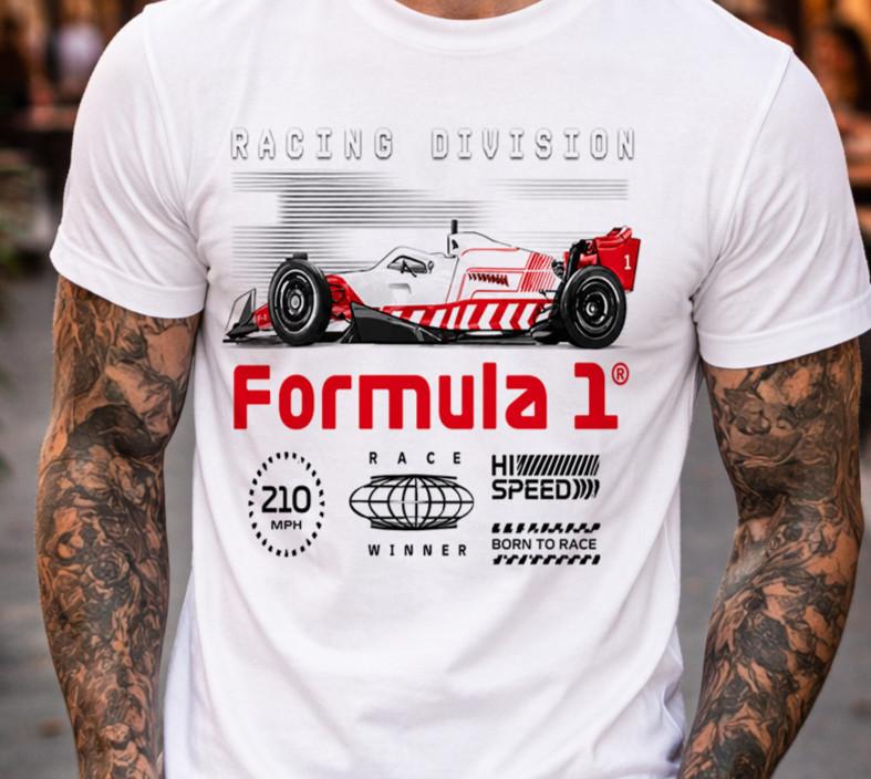 Racing Division Formula 210 Mph Streetwear Retro Vintage Style Car and Racing S