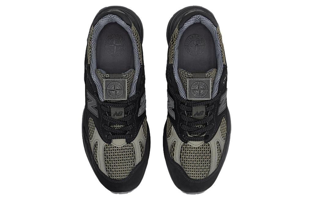 New Balance 991v2 "Stone Island - Black Grey" Sneakers U991SD2