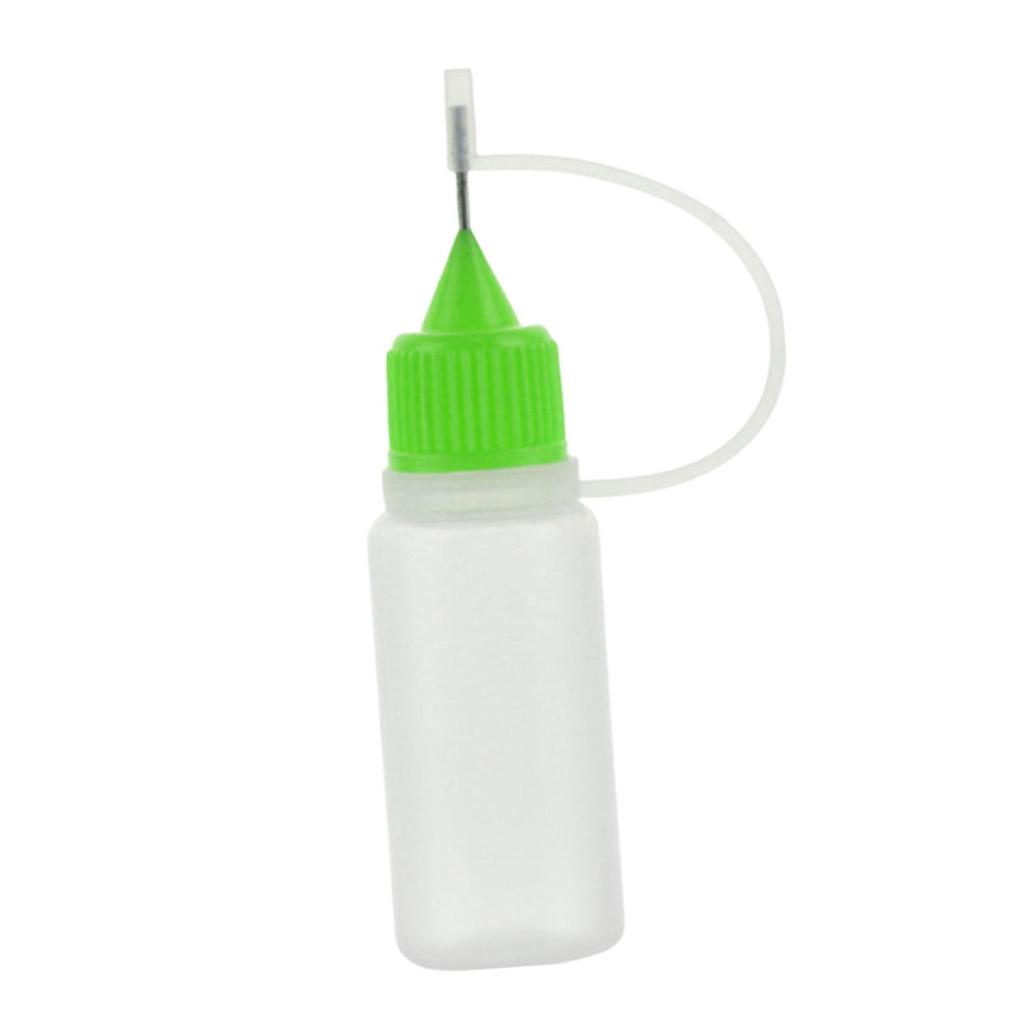 10Pcs Precision Tip Glue Bottles Glue Squeeze Bottle for Glue Applications