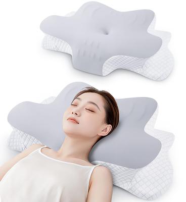 This Memory Foam Pillow Provides Neck a Hollow and Arm Support for Your and Adjustable To Two Low and and Suitable for and Stomach The Cover Is