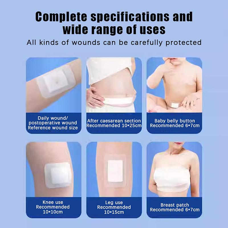Bandage Breathable | Medical Made of Adhesive High Quality Medical Grade Skin Friendly Hypoallergenic Easy to Use