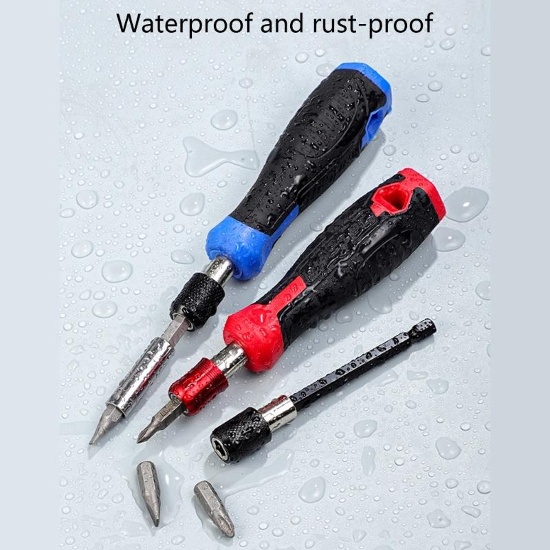 Screwdriver Bit Handle Multifunction Screwdriver Set Screwdriver Drill Wrench Tool Screwdriver Bit Set Maintenance