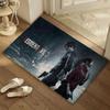 Game R-Resident evil Floor Mat Thickened Soft Flannel Mat Non-Slip Absorbent for Living Room Home Decor