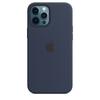 Apple Silicone Case with MagSafe for iPhone 12 Pro Max - Deep Navy - MHLD3ZE/A