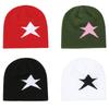 Pentagrams Casual Outdoor Hat Autumn and Winter Lovely Hat Children's Knitted Hat for Daily Wear