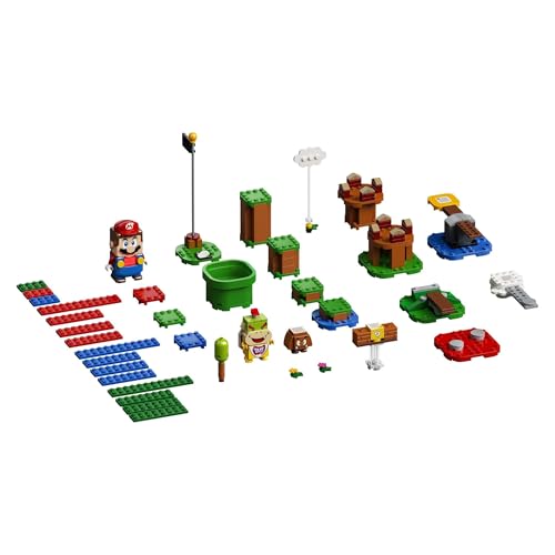 LEGO Super Mario Toys: LEGO(R) Mario(TM) Adventure Begins ~ Starter Set, Christmas Gift for Boys and Girls, Mario Figures, Games, Toys, Educational To
