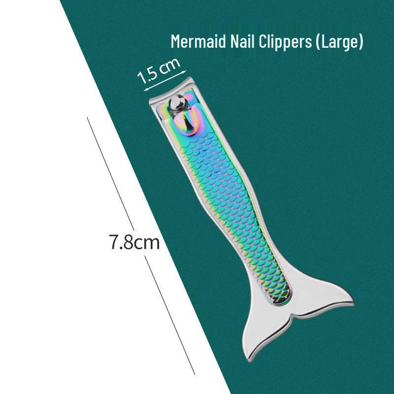 Nail Clippers Set: Small & Large with File - Manicure Tools