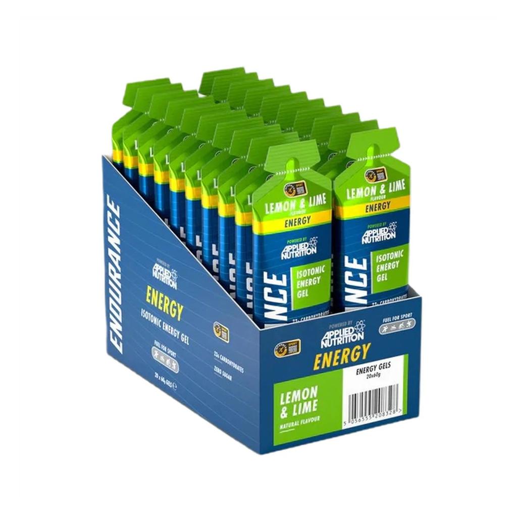 Endurance Energy Isotonic Energy Gel, Lemon & Lime - 20 x 60g